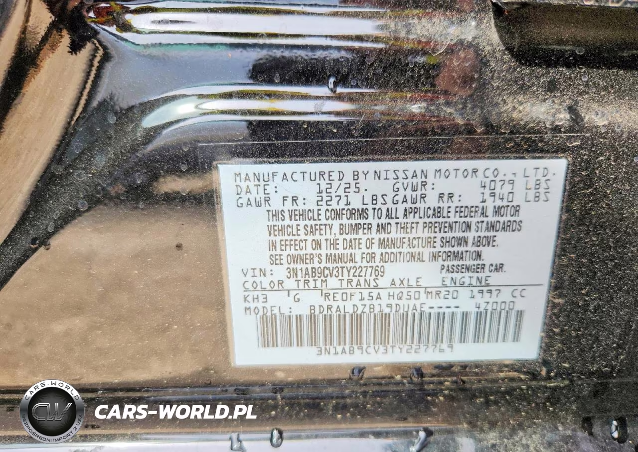 2026 Nissan Sentra Sv VIN:3N1AB9CV3TY227769 - 12