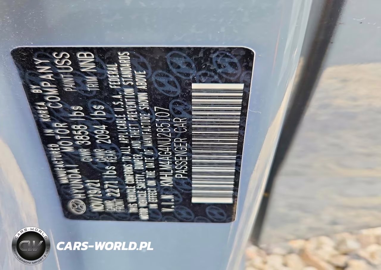 2022 Hyundai Elantra Sel VIN:KMHLM4AG4NU285107 - 12