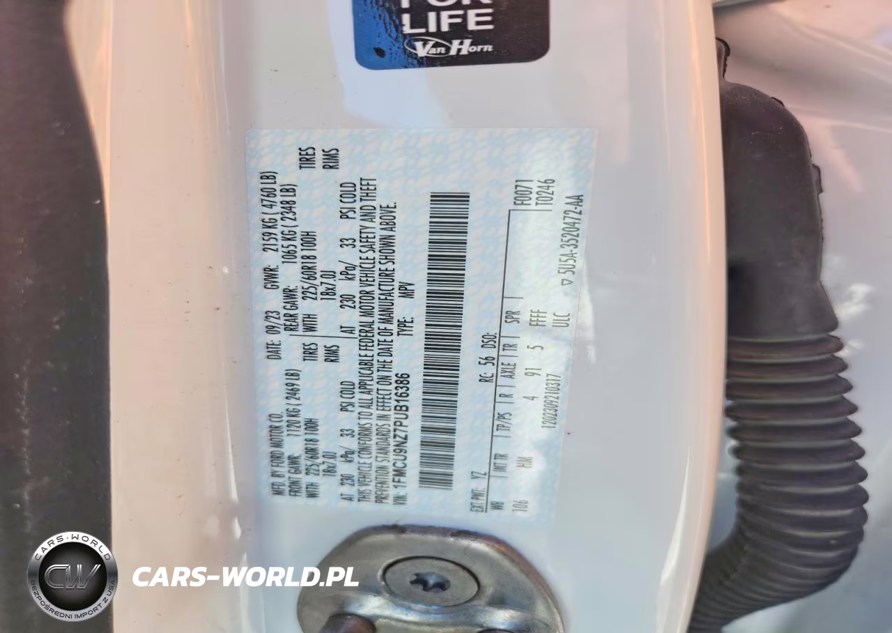 2023 Ford Escape St Line Select VIN:1FMCU9NZ7PUB16386 - 12