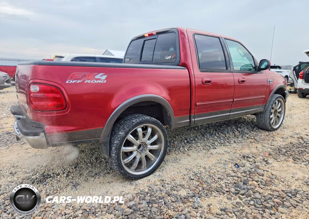 2002 Ford F150 Supercrew VIN:1FTRW08L12KE43494 - 3