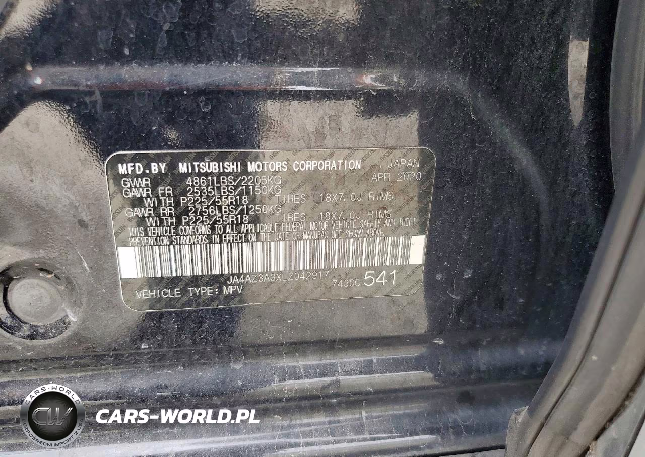 2020 Mitsubishi Outlander Se VIN:JA4AZ3A3XLZ042917 - 12