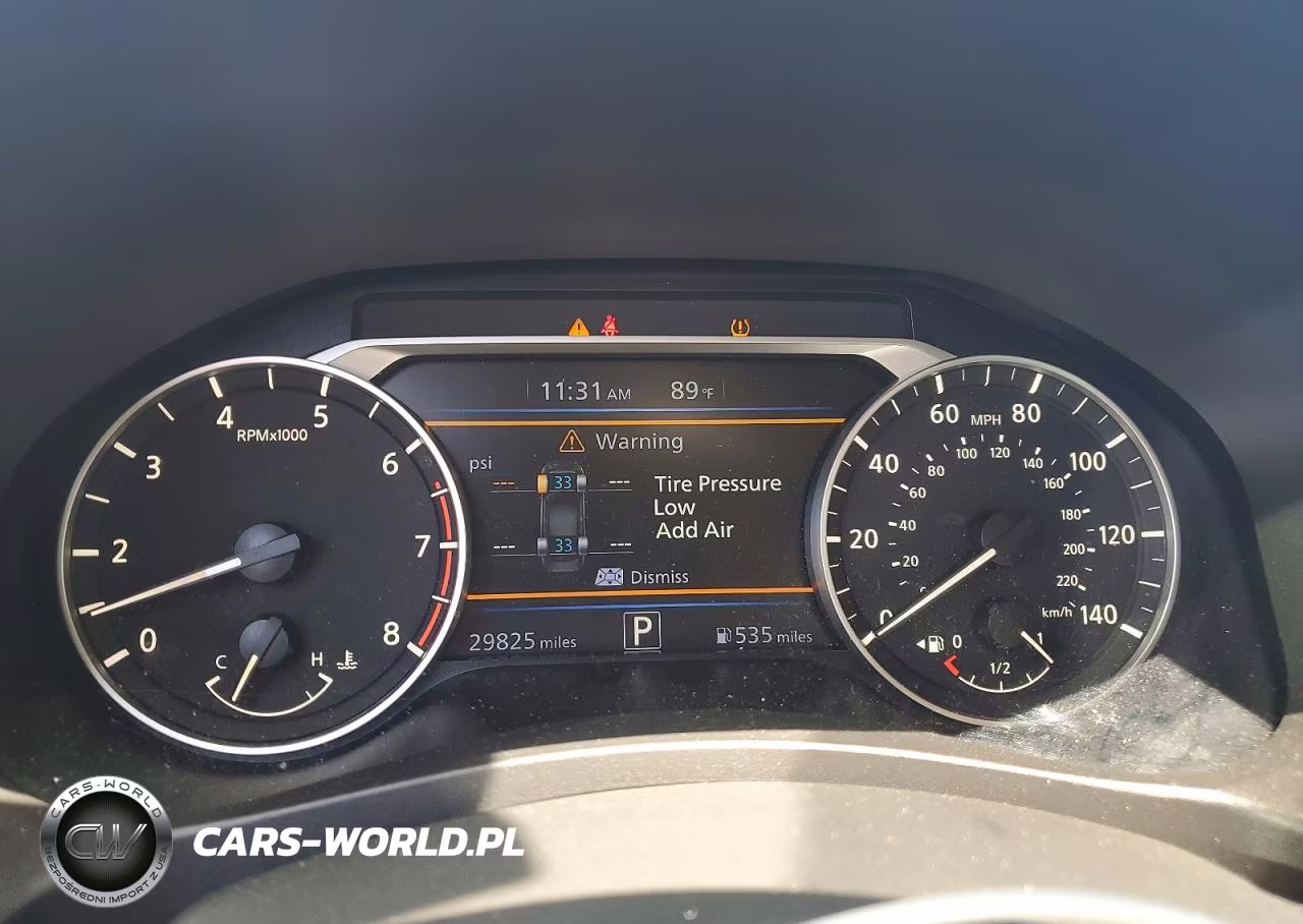 2025 Nissan Altima Sv VIN:1N4BL4DV0SN398609 - 9