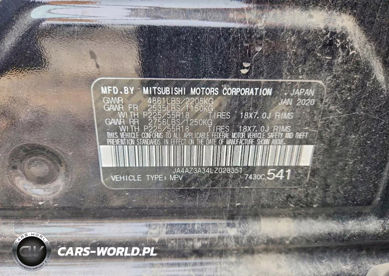 2020 Mitsubishi Outlander Se VIN:JA4AZ3A34LZ028351 - 13