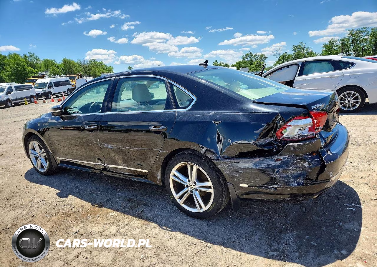 2015 Volkswagen Passat Se VIN:1VWBT7A3XFC052158 - 2