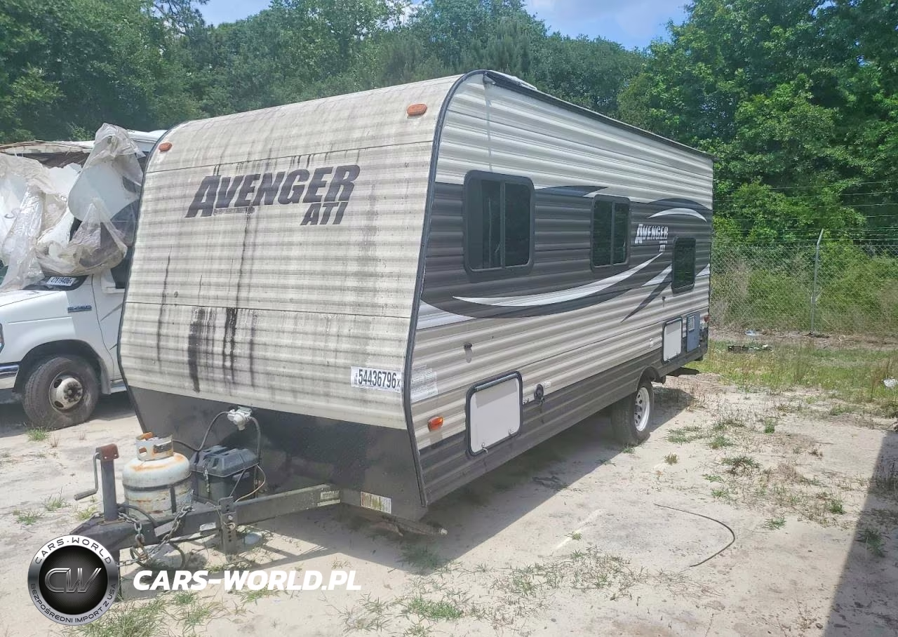 2017 Forest River Avenger Camper VIN:5ZT2AVFC3HB914343 - 2
