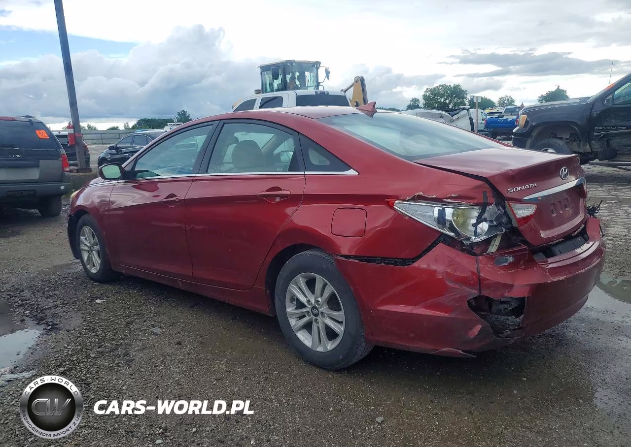 2012 Hyundai Sonata Gls VIN:5NPEB4AC2CH462941 - 2