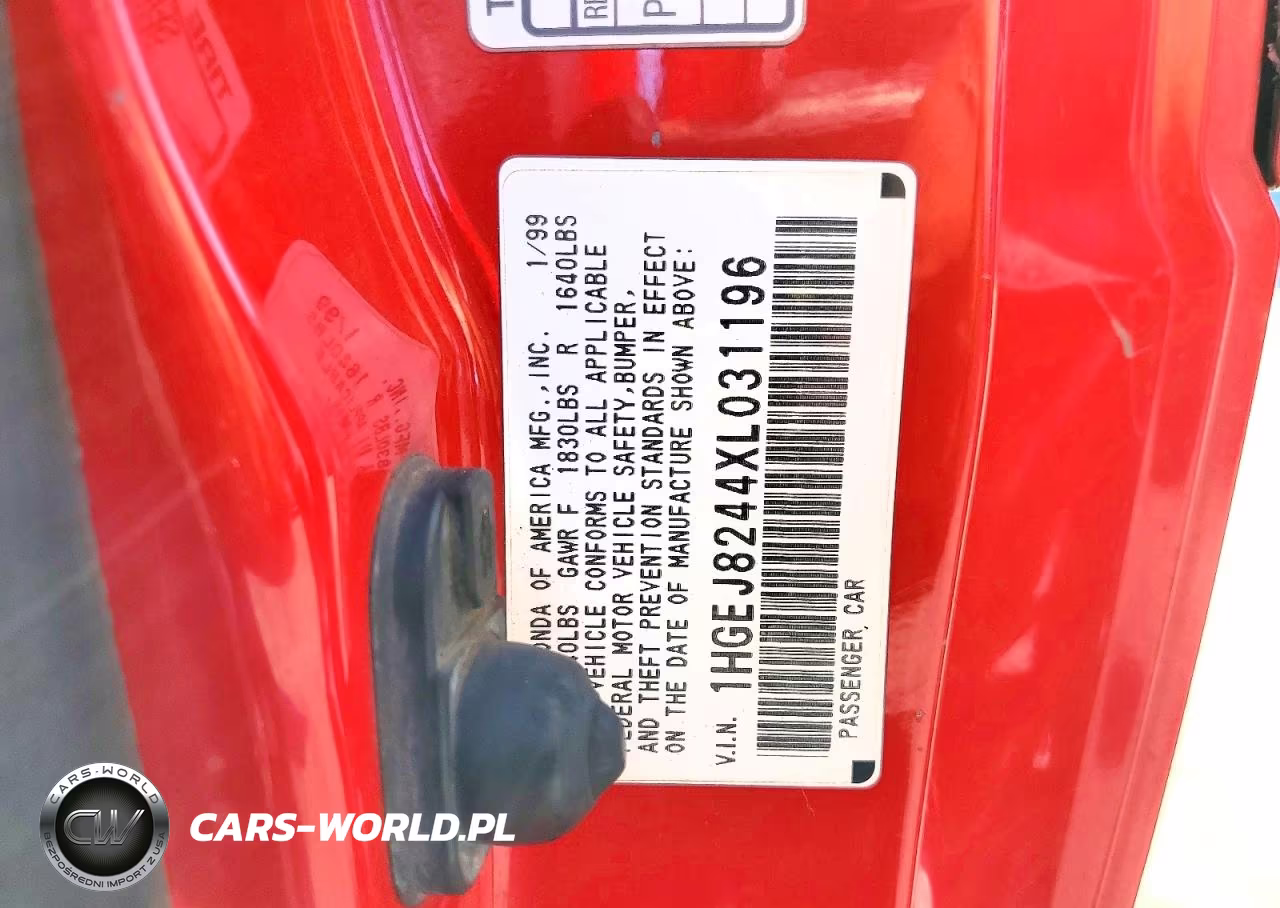 1999 Honda Civic Ex VIN:1HGEJ8244XL031196 - 12
