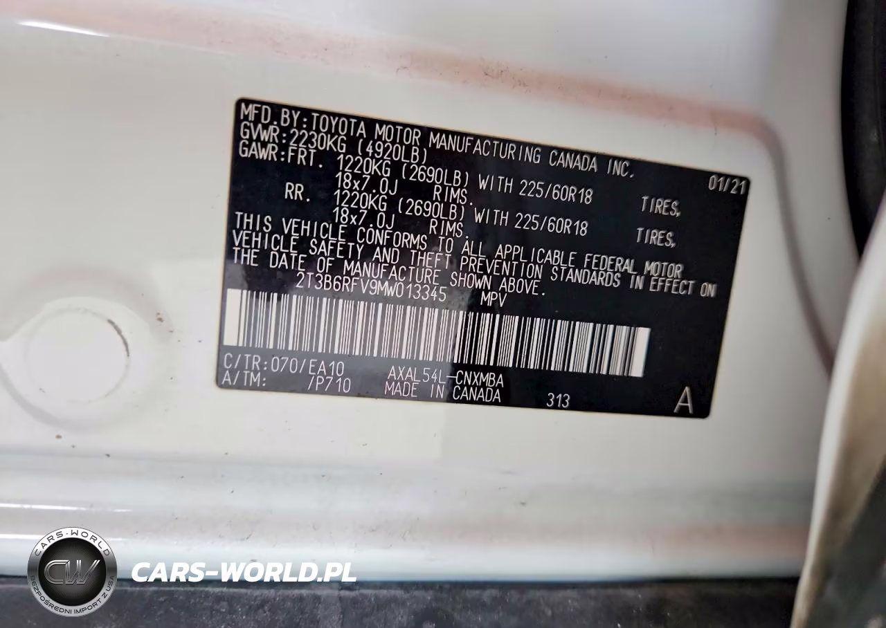 2021 Toyota Rav4 Hybrid Xle Premium VIN:2T3B6RFV9MW013345 - 13