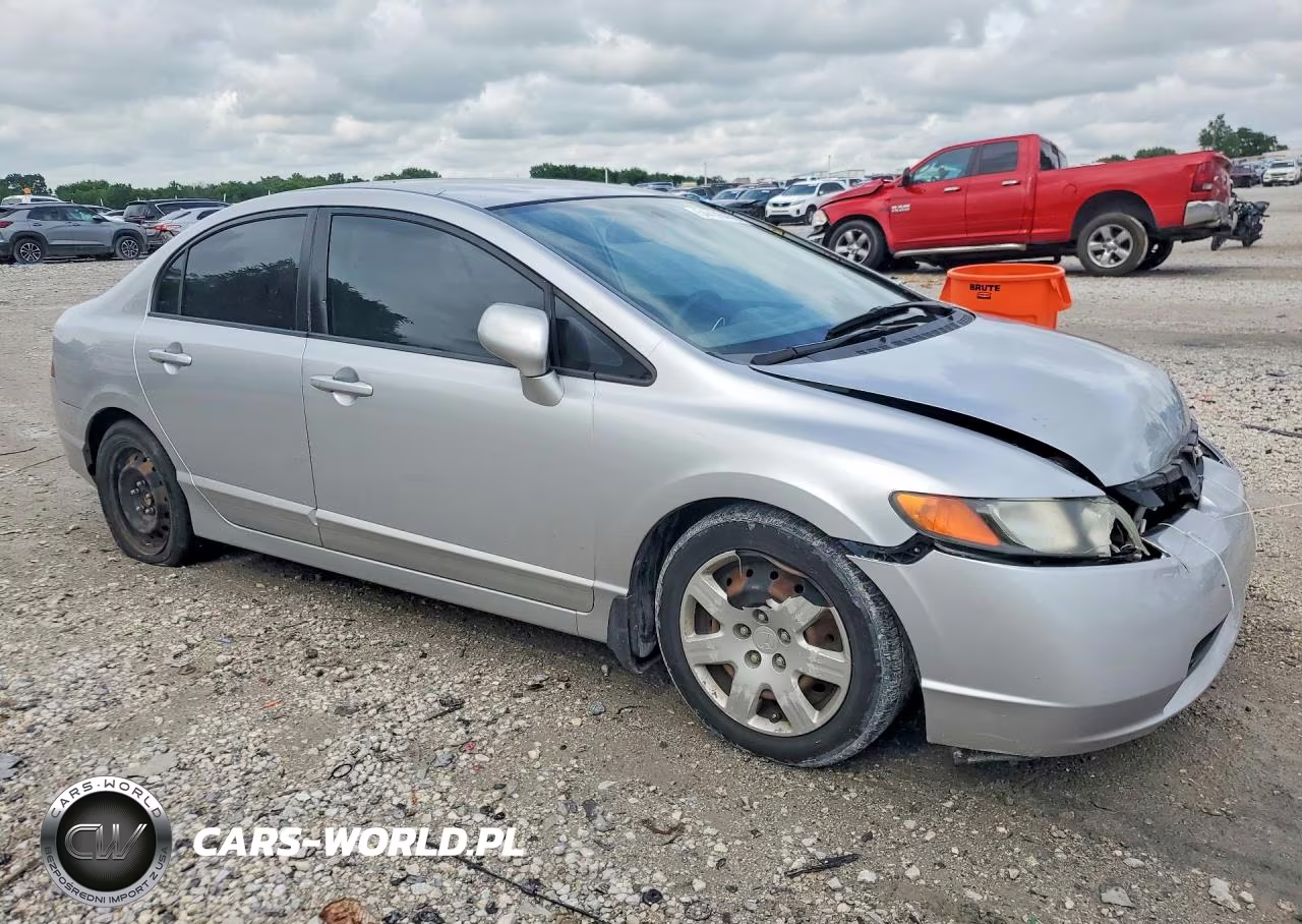 2008 Honda Civic Lx VIN:2HGFA16588H335984 - 4