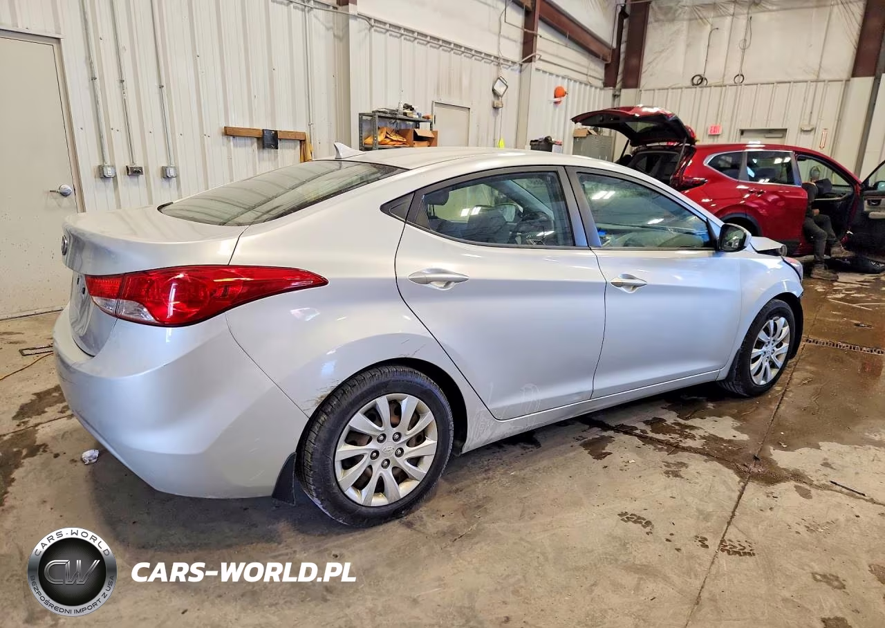 2012 Hyundai Elantra Gls VIN:KMHDH4AE9CU360517 - 3