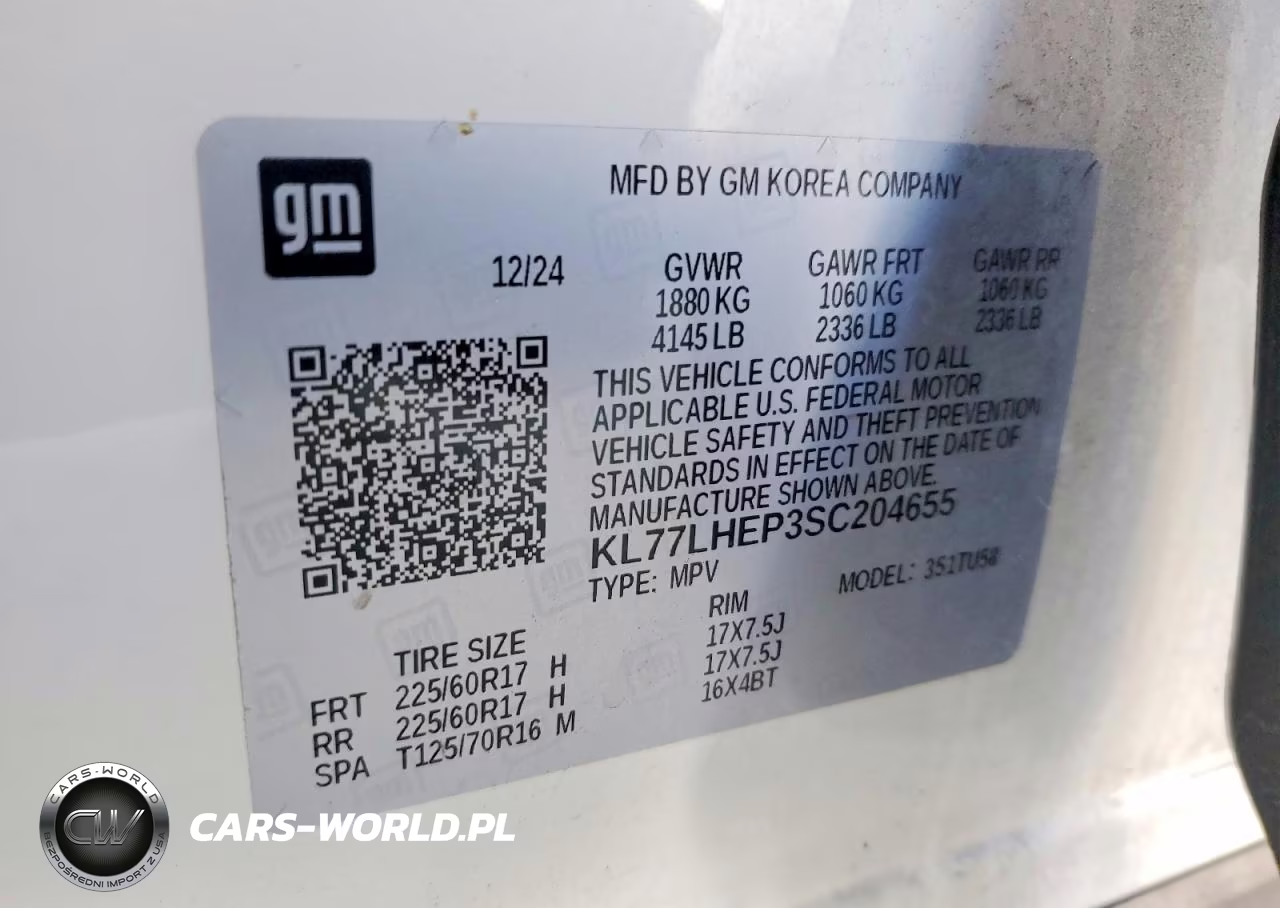 2025 Chevrolet Trax 1Lt VIN:KL77LHEP3SC204655 - 12