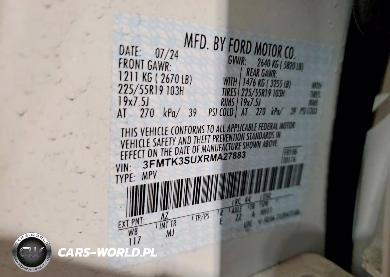 2024 Ford Mustang Mach-E Premium VIN:3FMTK3SUXRMA27883 - 14