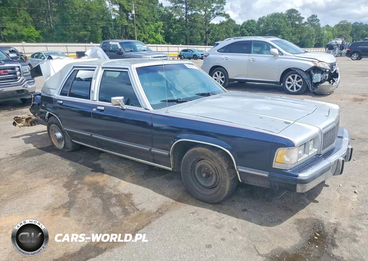 1991 Mercury Grand Marquis Ls VIN:2MECM75FXMX650032 - 4