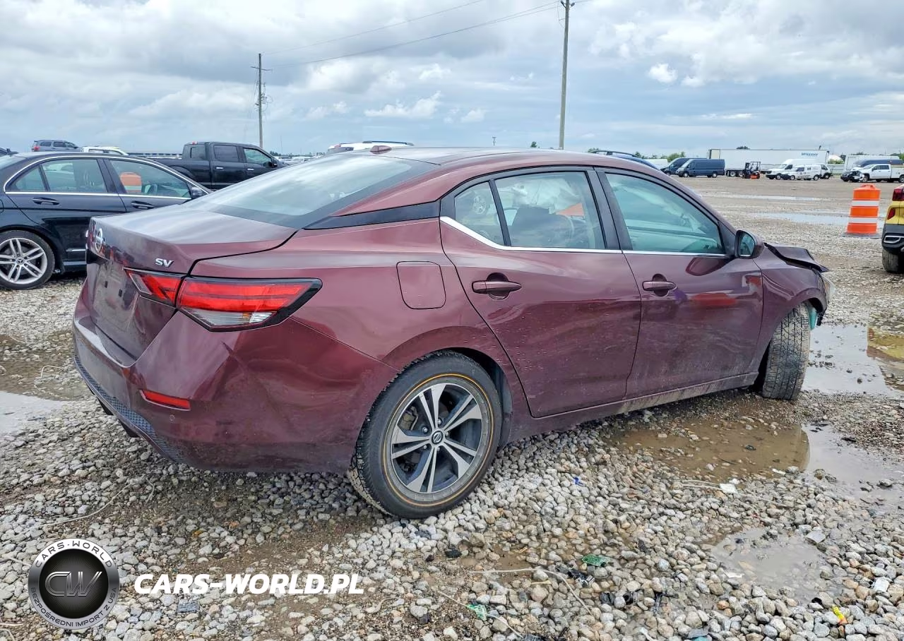 2022 Nissan Sentra Sv VIN:3N1AB8CV5NY224675 - 3
