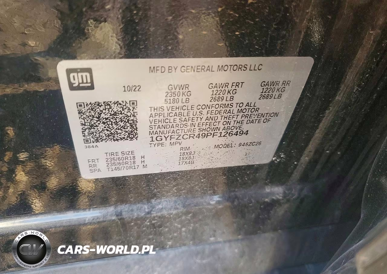 2023 Cadillac Xt4 Premium Luxury VIN:1GYFZCR49PF126494 - 12
