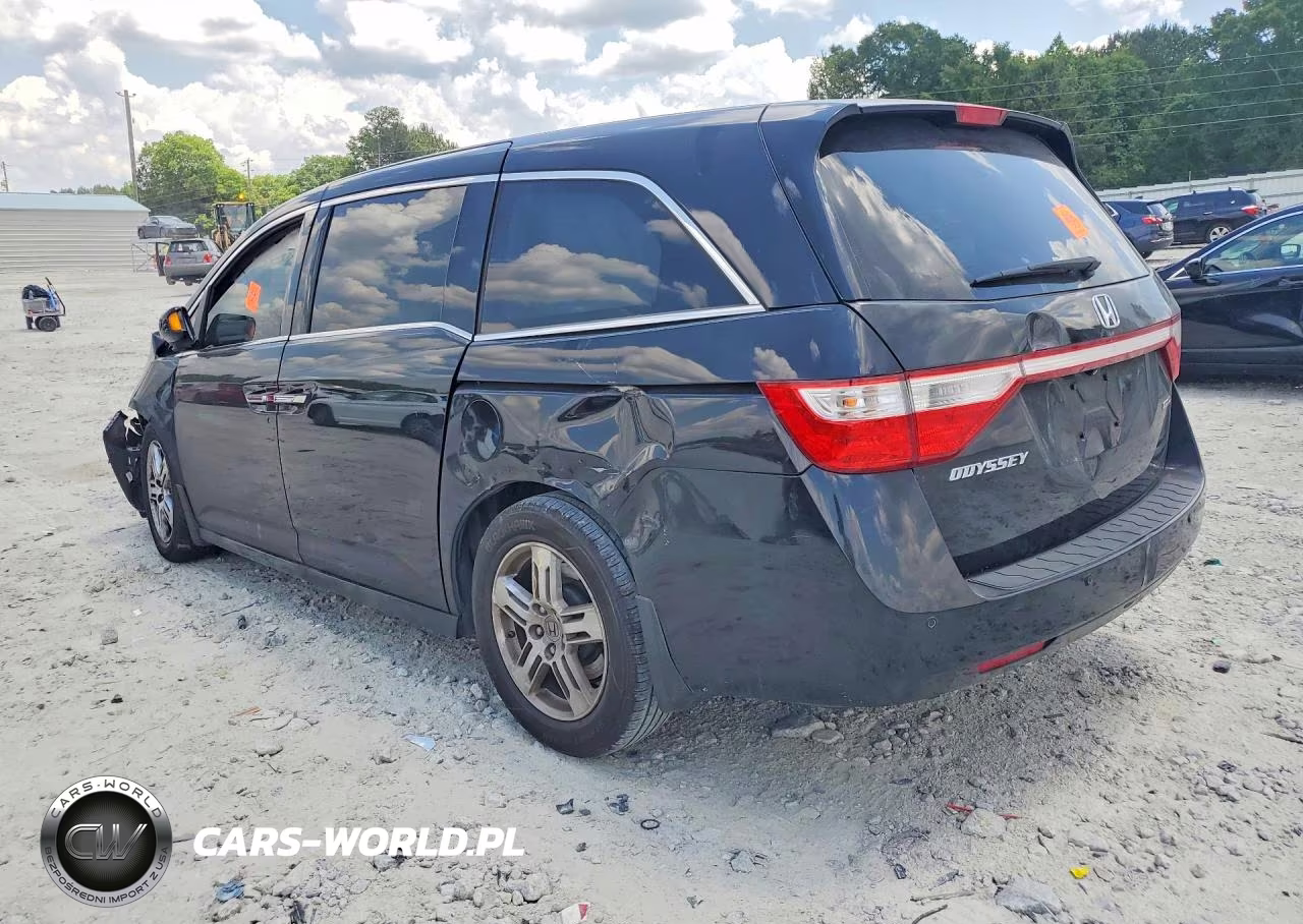 2011 Honda Odyssey Touring VIN:5FNRL5H95BB011210 - 2