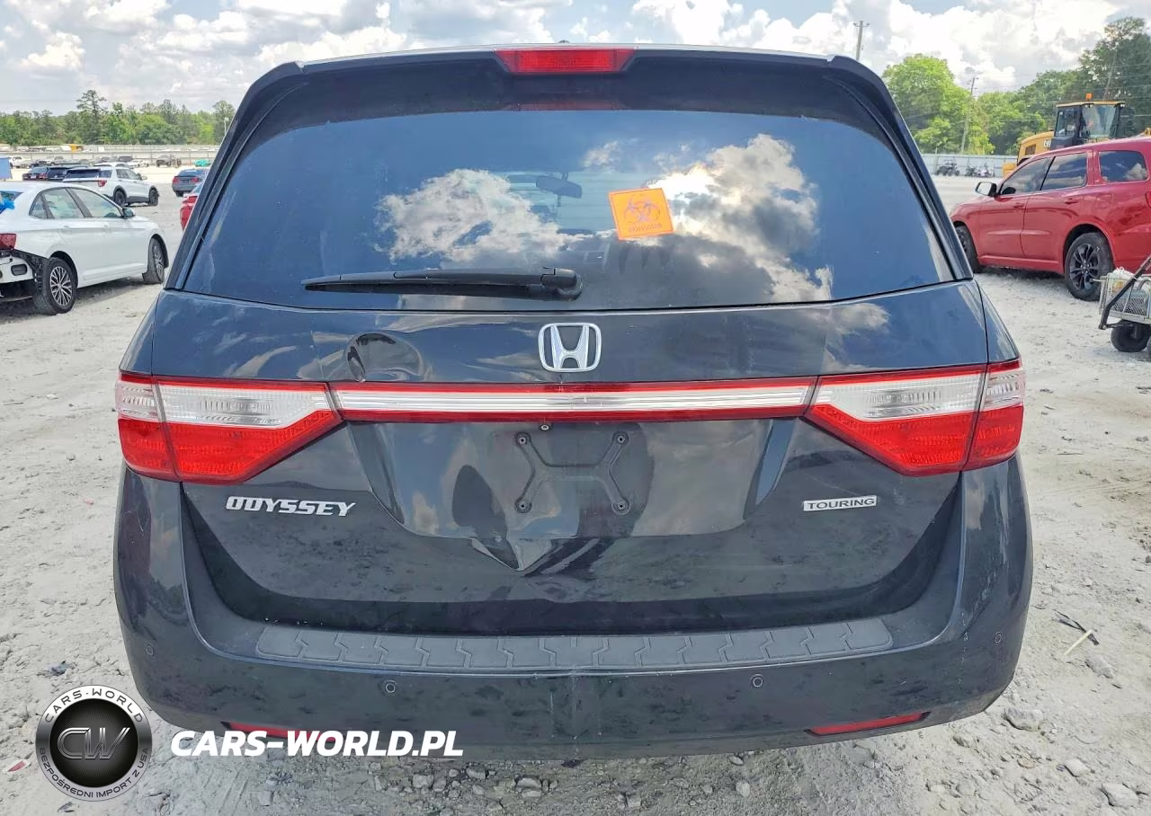 2011 Honda Odyssey Touring VIN:5FNRL5H95BB011210 - 6