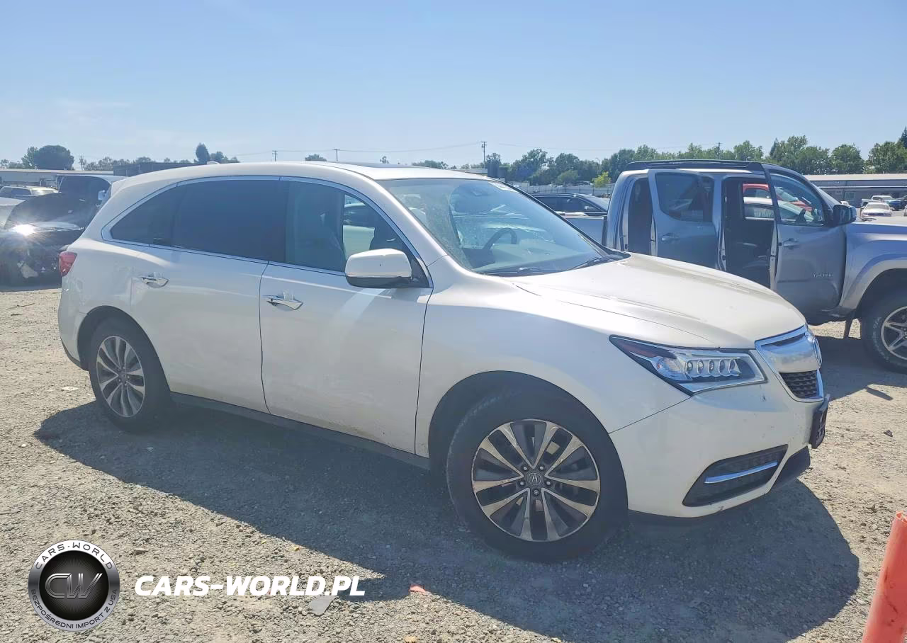 2014 Acura Mdx Technology VIN:5FRYD3H42EB004624 - 4