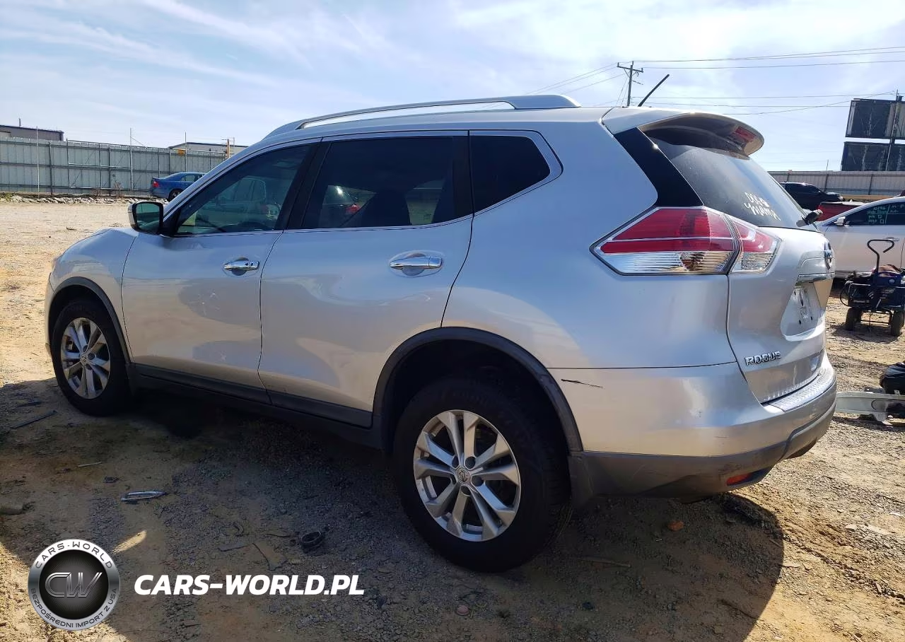 2016 Nissan Rogue Sv VIN:KNMAT2MVXGP698745 - 2
