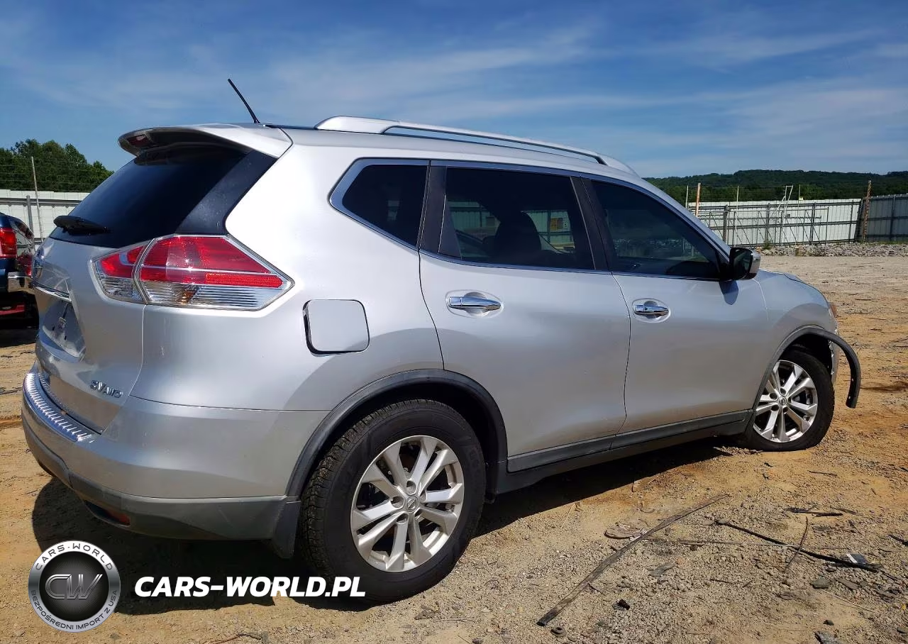 2016 Nissan Rogue Sv VIN:KNMAT2MVXGP698745 - 3