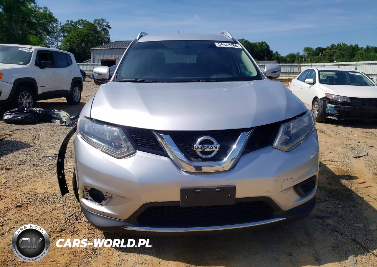 2016 Nissan Rogue Sv VIN:KNMAT2MVXGP698745 - 5
