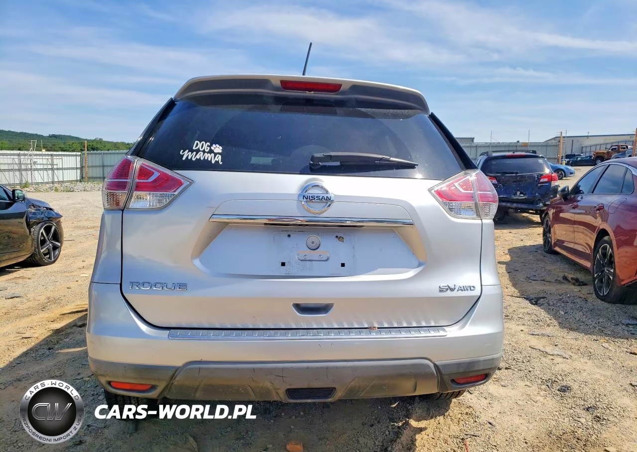 2016 Nissan Rogue Sv VIN:KNMAT2MVXGP698745 - 6