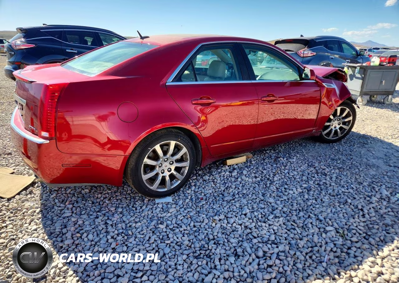 2008 Cadillac Cts Hi Feature V6 VIN:1G6DT57V280189465 - 3