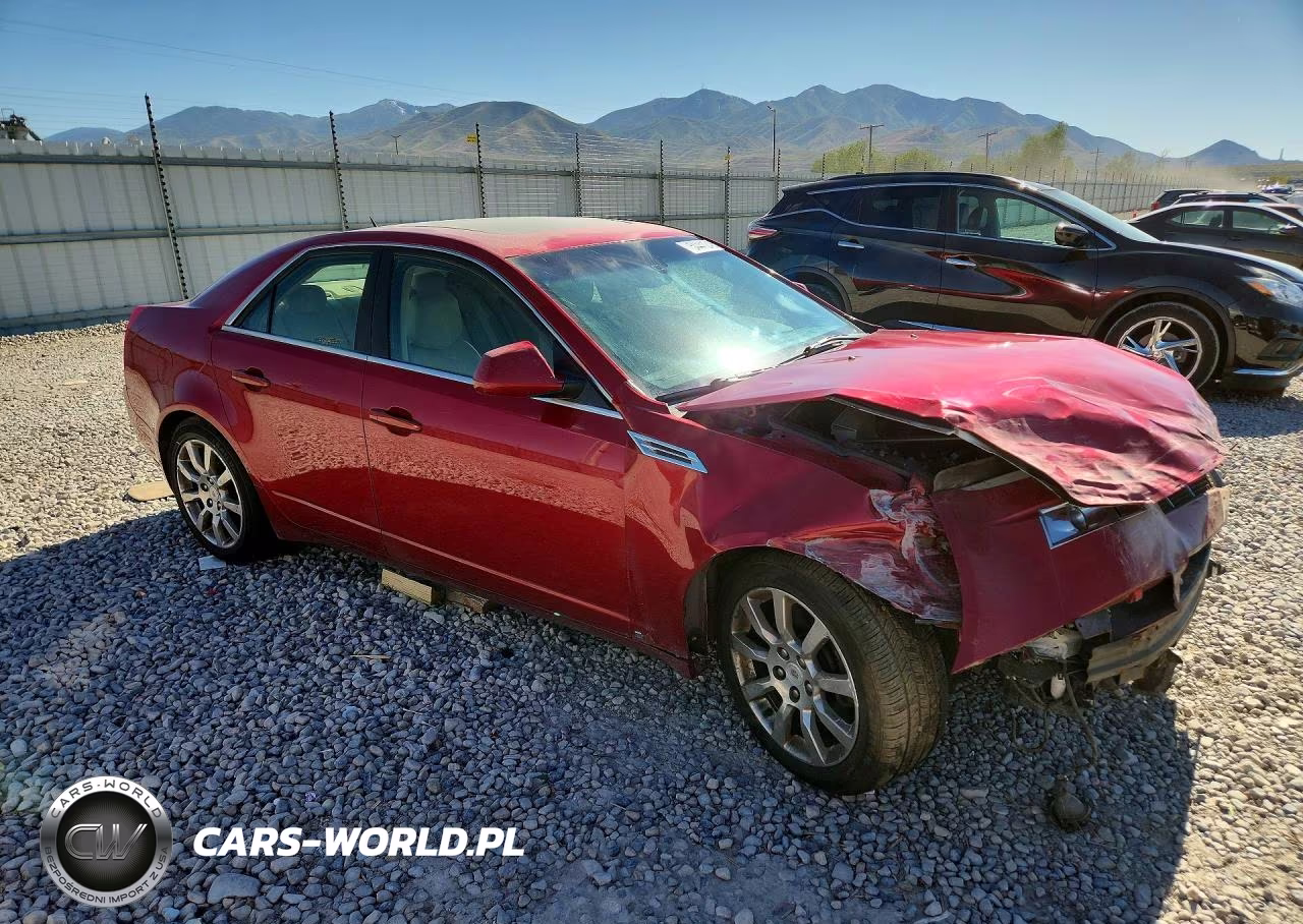 2008 Cadillac Cts Hi Feature V6 VIN:1G6DT57V280189465 - 4