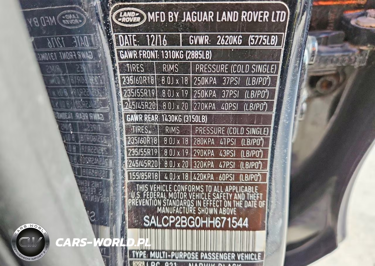 2017 Land Rover Discovery Sport Se VIN:SALCP2BG0HH671544 - 13