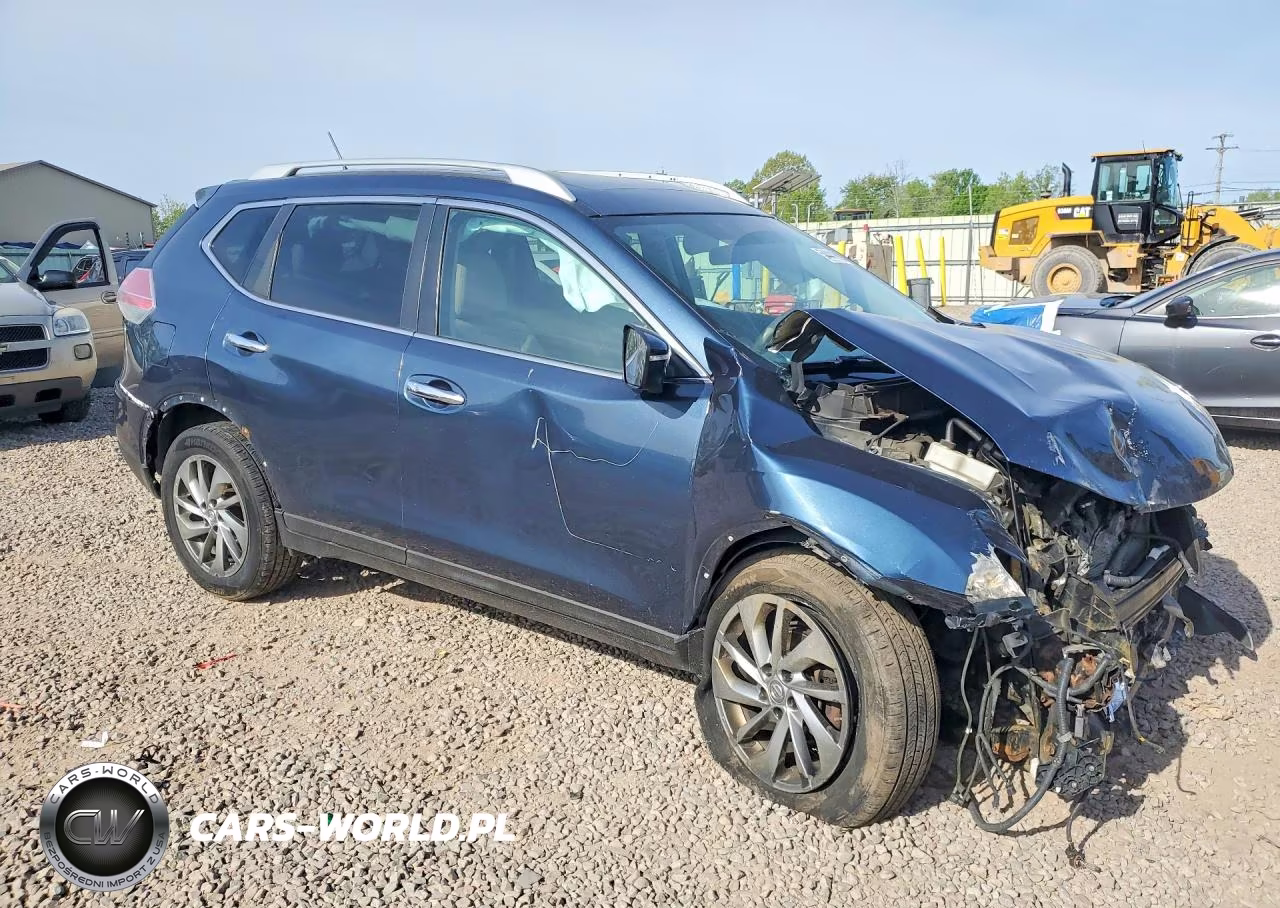 2015 Nissan Rogue Sl VIN:5N1AT2MVXFC770772 - 4