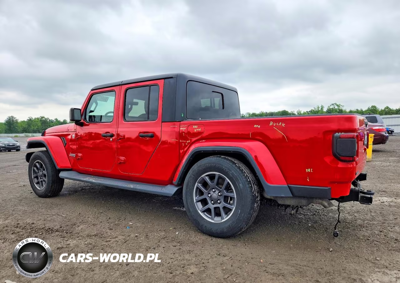 2020 Jeep Gladiator Overland VIN:1C6HJTFG6LL122734 - 2