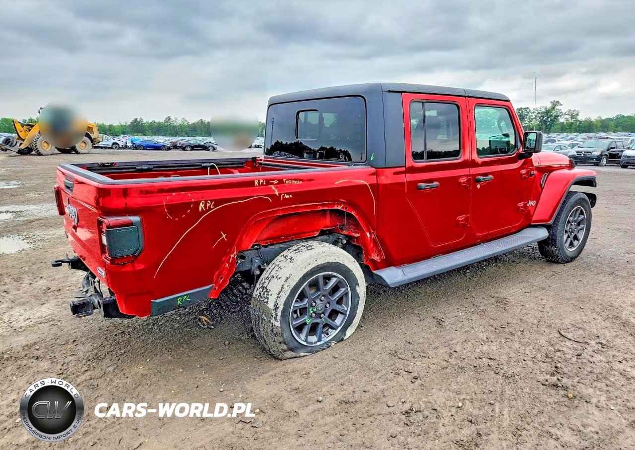 2020 Jeep Gladiator Overland VIN:1C6HJTFG6LL122734 - 3