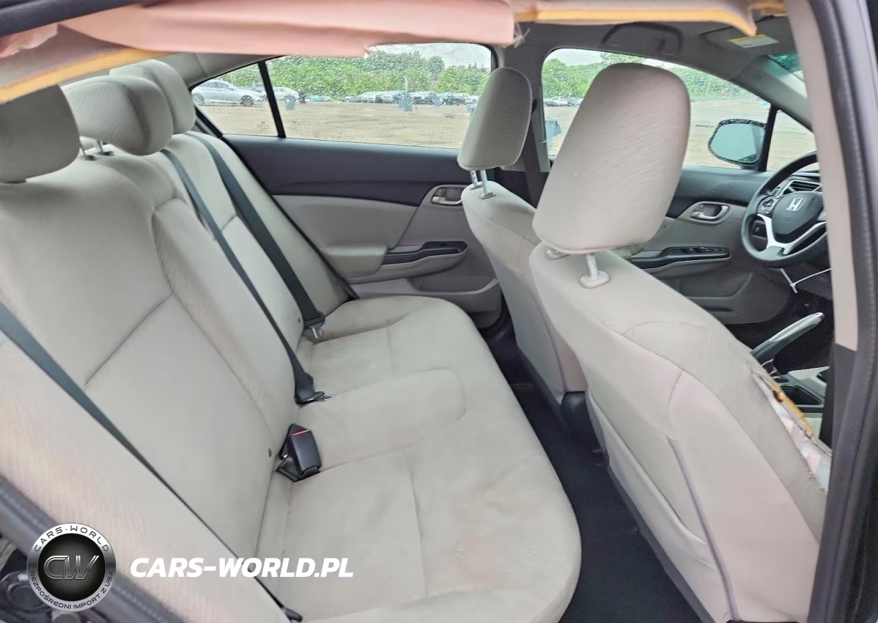 2013 Honda Civic Lx VIN:19XFB2F53DE042145 - 10