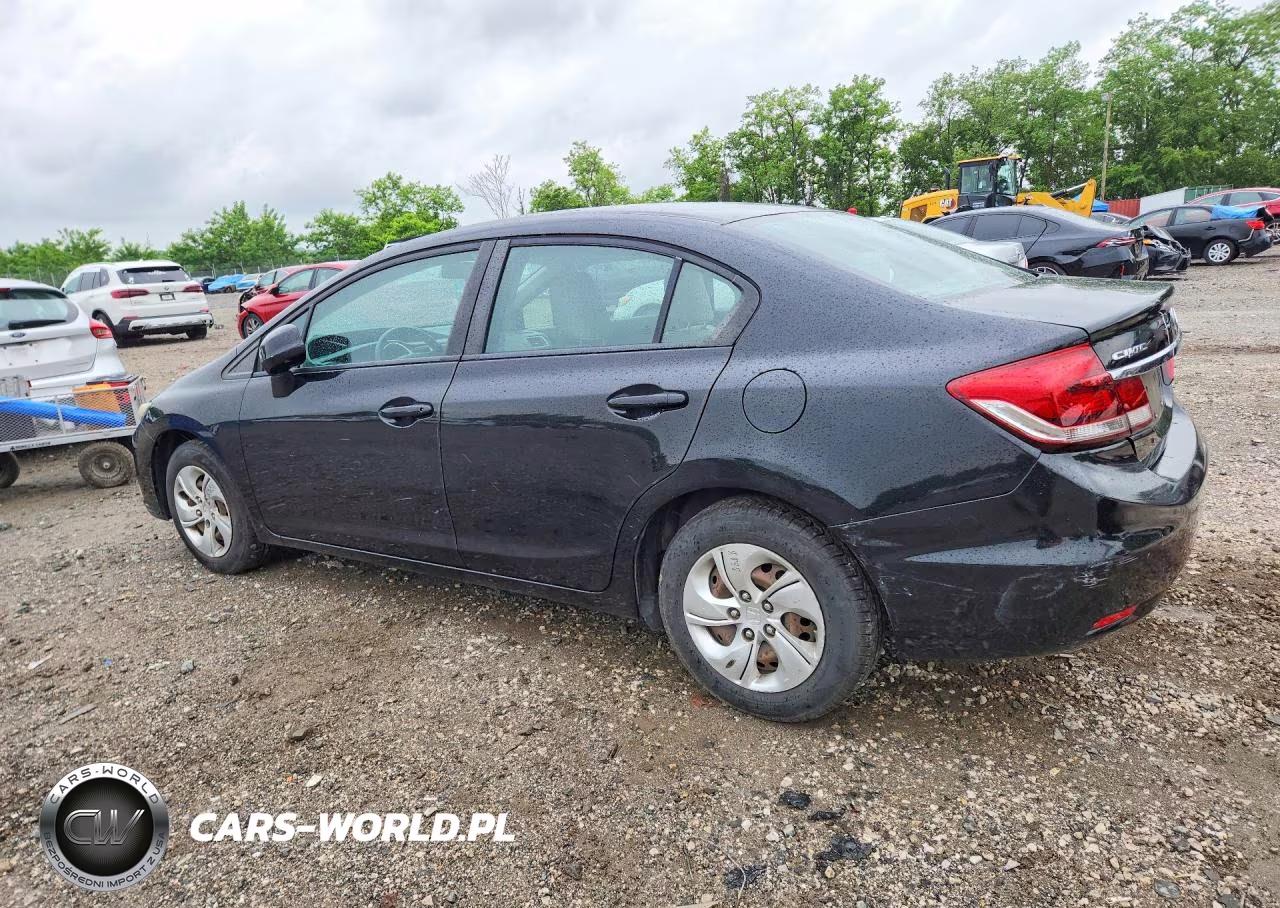 2013 Honda Civic Lx VIN:19XFB2F53DE042145 - 2