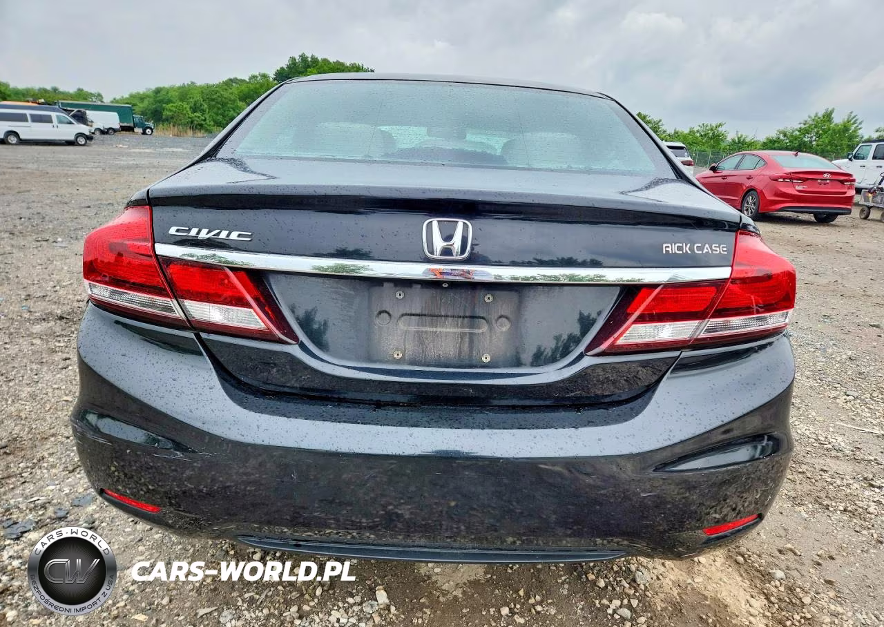 2013 Honda Civic Lx VIN:19XFB2F53DE042145 - 6