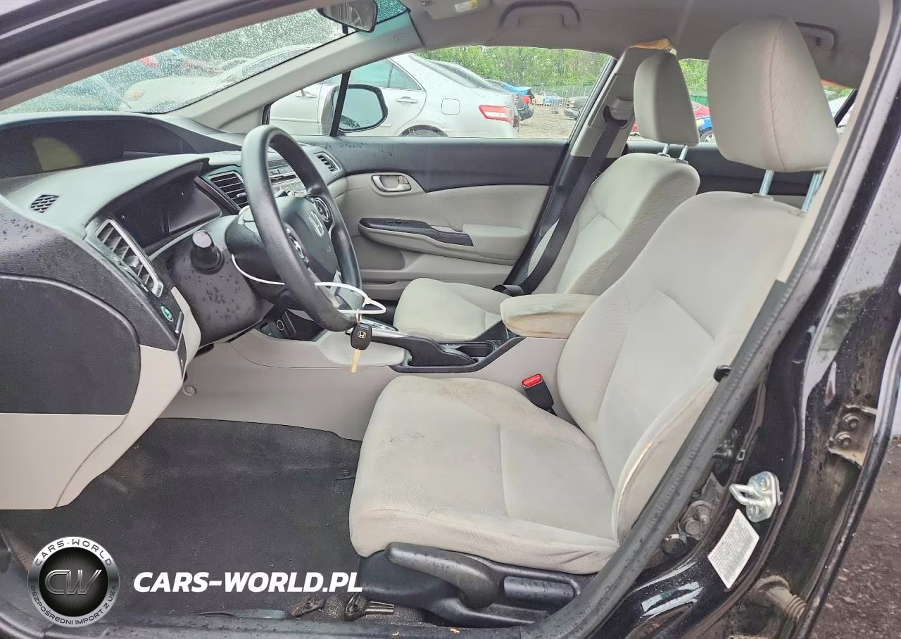 2013 Honda Civic Lx VIN:19XFB2F53DE042145 - 7
