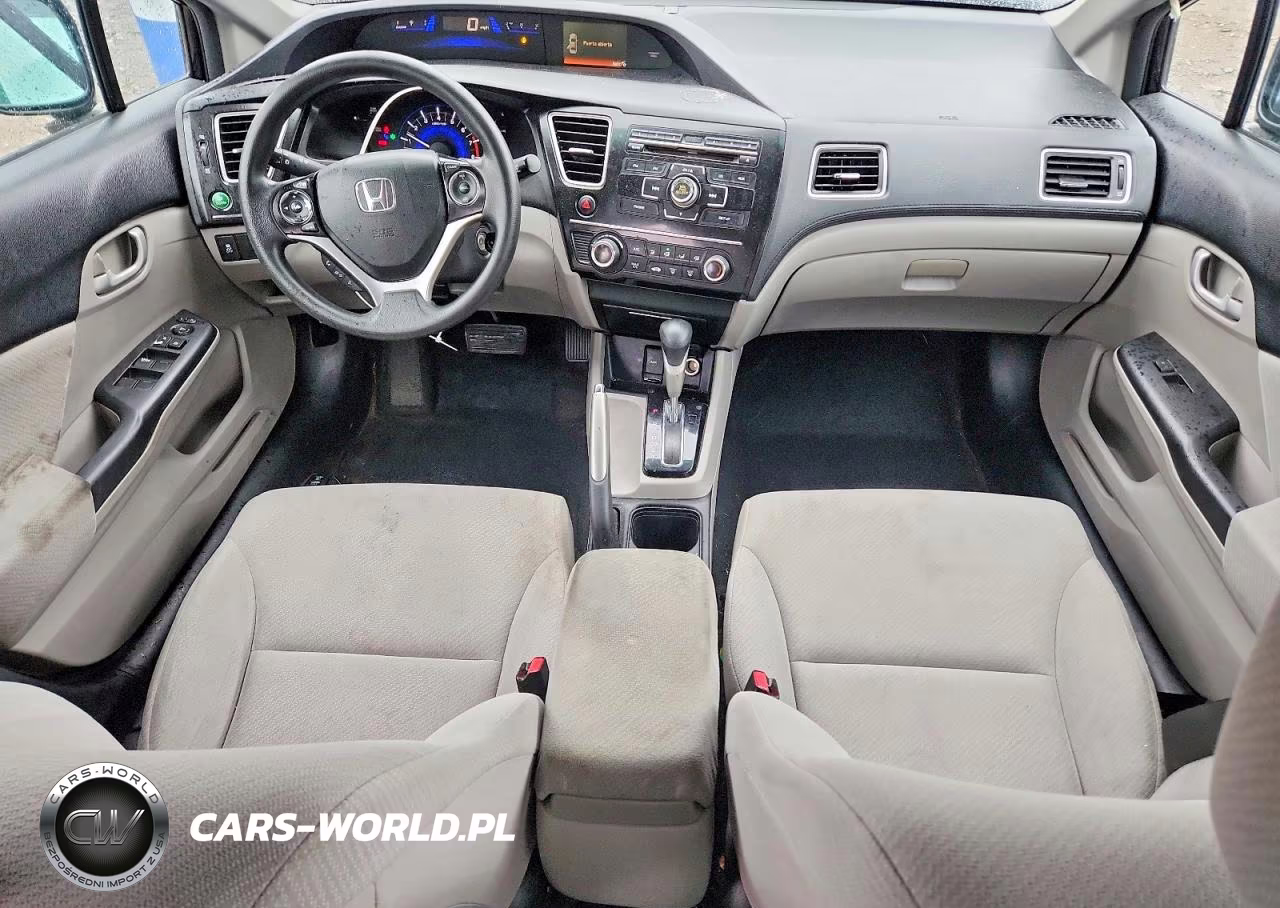 2013 Honda Civic Lx VIN:19XFB2F53DE042145 - 8