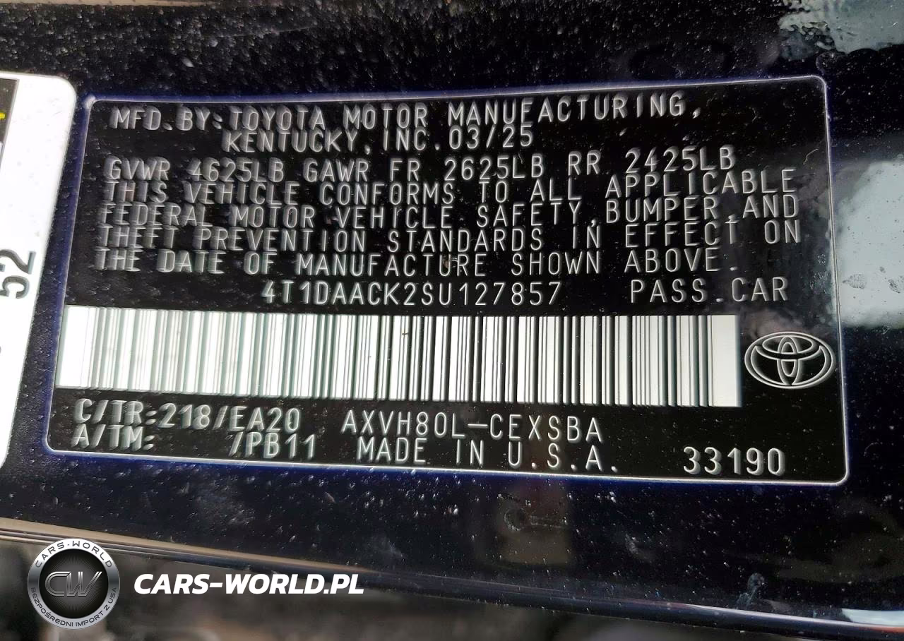 2025 Toyota Camry Se VIN:4T1DAACK2SU127857 - 12