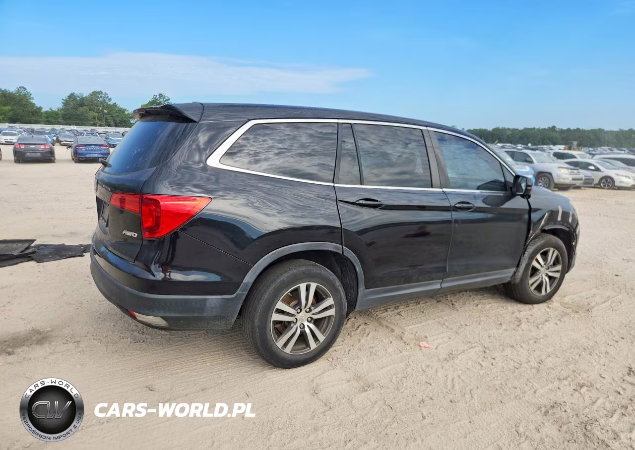 2016 Honda Pilot Exl VIN:5FNYF6H56GB015229 - 3