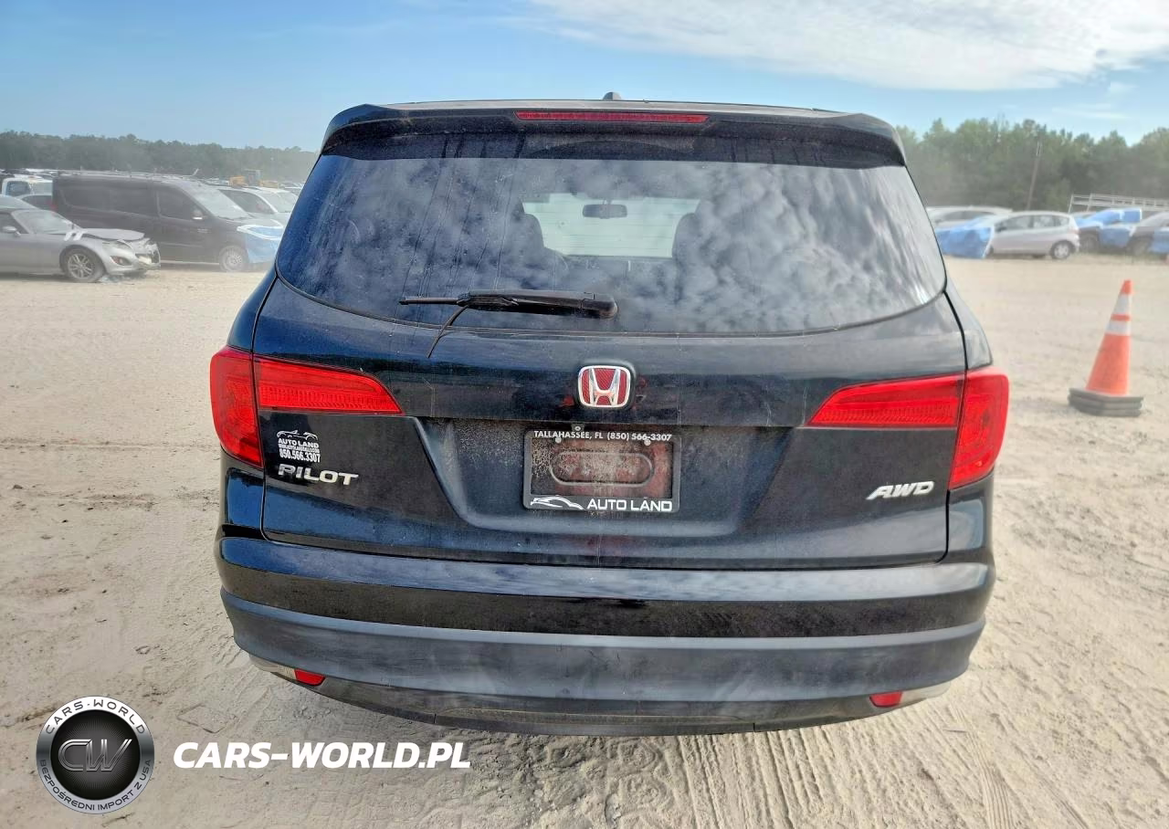 2016 Honda Pilot Exl VIN:5FNYF6H56GB015229 - 6