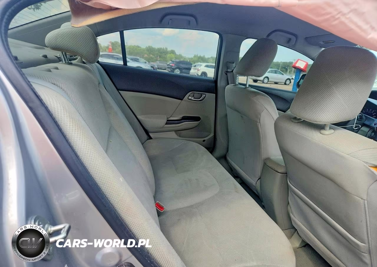 2012 Honda Civic Lx VIN:19XFB2F55CE364820 - 10