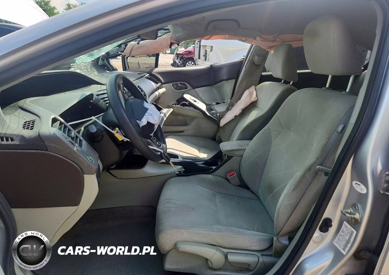 2012 Honda Civic Lx VIN:19XFB2F55CE364820 - 7
