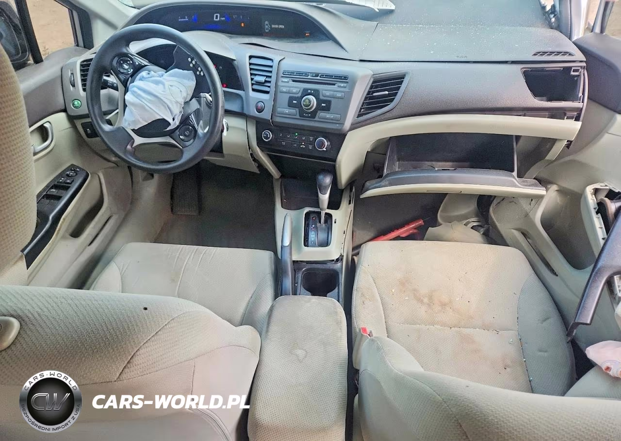 2012 Honda Civic Lx VIN:19XFB2F55CE364820 - 8
