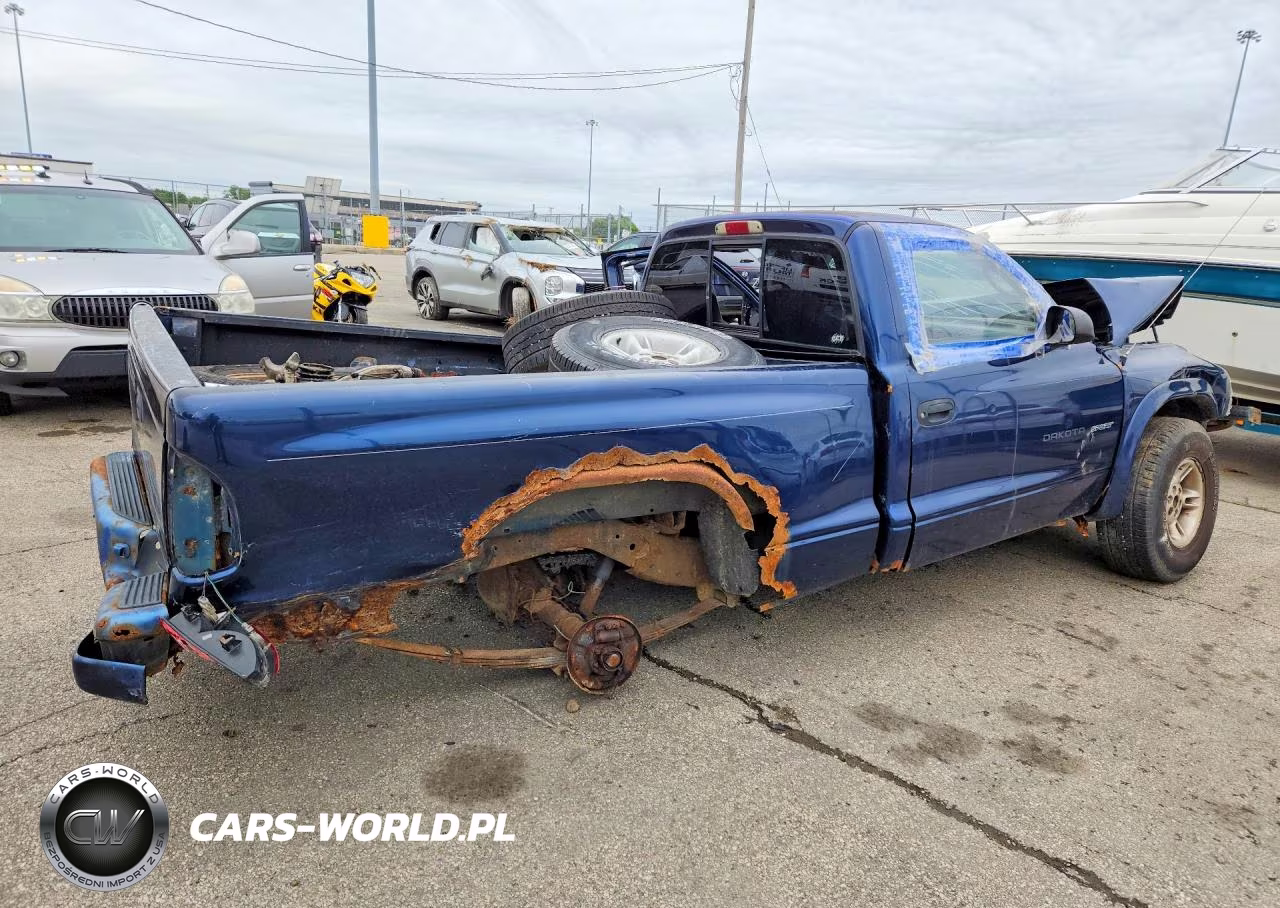2002 Dodge Dakota Sport VIN:1B7FL36X82S528352 - 3