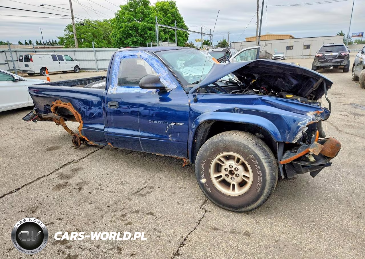 2002 Dodge Dakota Sport VIN:1B7FL36X82S528352 - 4