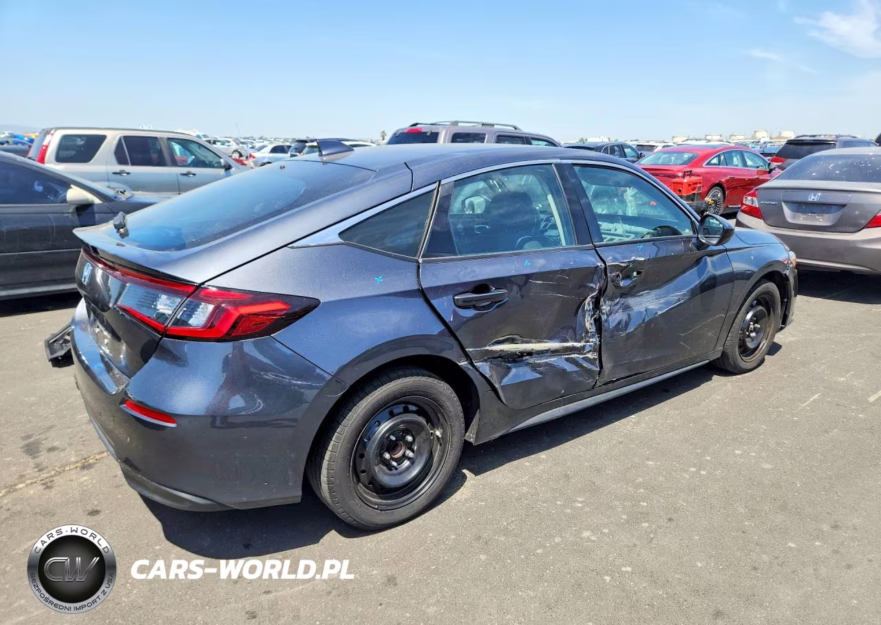 2024 Honda Civic Lx VIN:19XFL2H5XRE014649 - 3