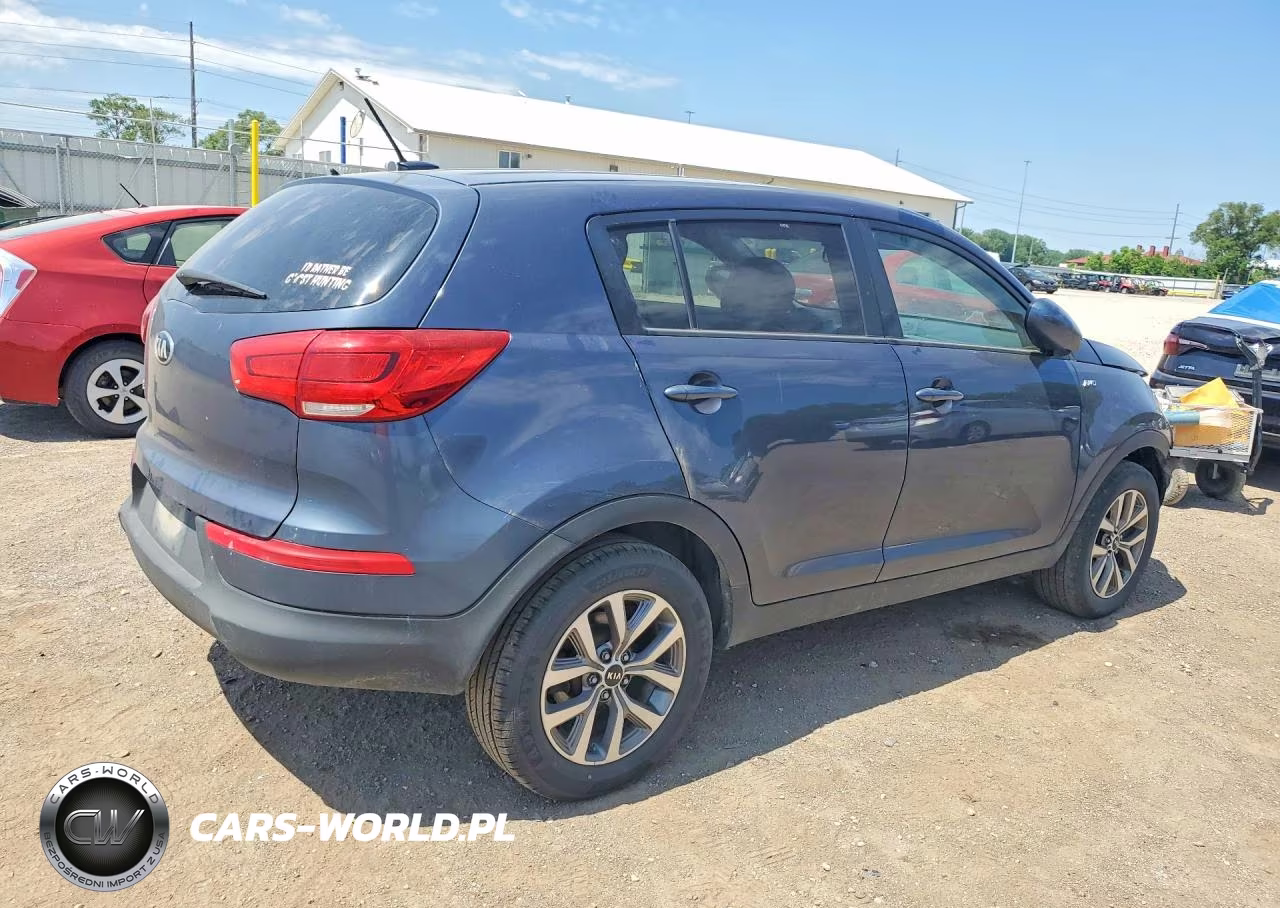 2014 Kia Sportage Lx VIN:KNDPBCAC0E7586054 - 3