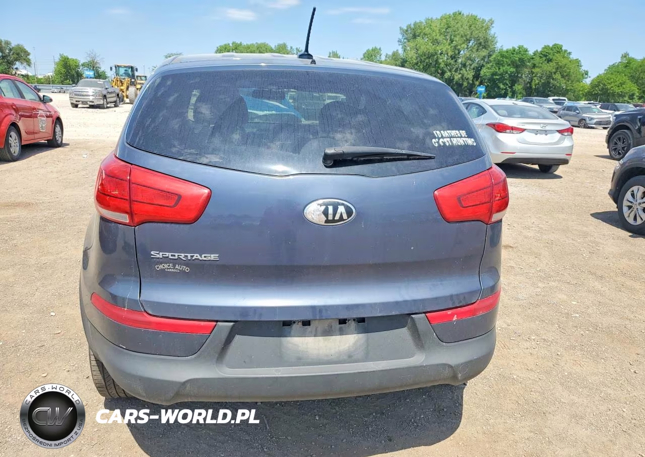 2014 Kia Sportage Lx VIN:KNDPBCAC0E7586054 - 6