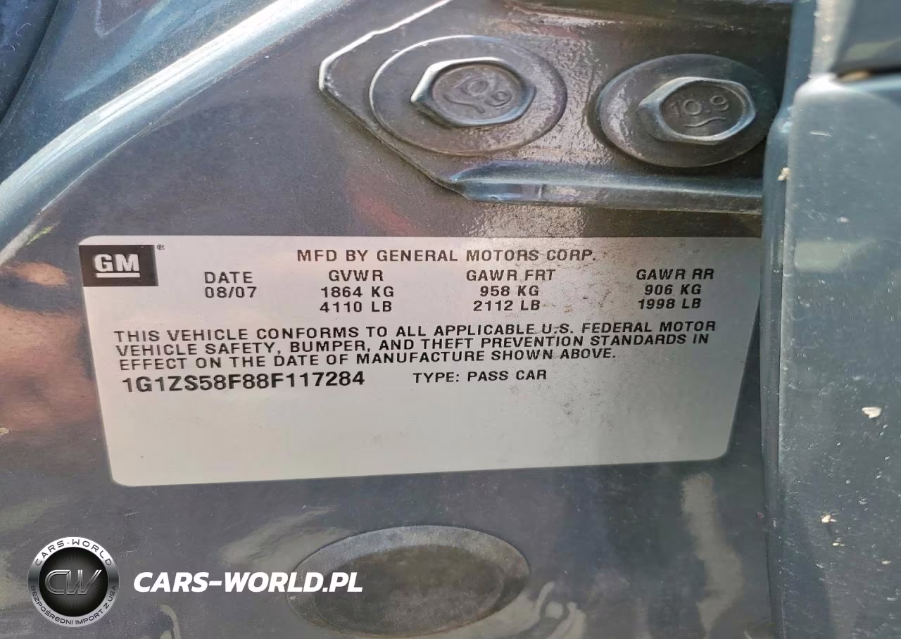 2008 Chevrolet Malibu Ls VIN:1G1ZS58F88F117284 - 12