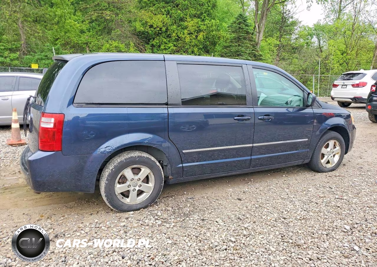 2008 Dodge Grand Caravan Sxt VIN:1D8HN54PX8B124867 - 3